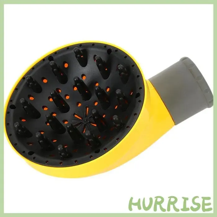 Garosa Diffuseur de sèche-cheveux Diffuseur De Cheveux Universel Profession Sèche-cheveux Sèche-cheveux Diffus beaute visage Jaune