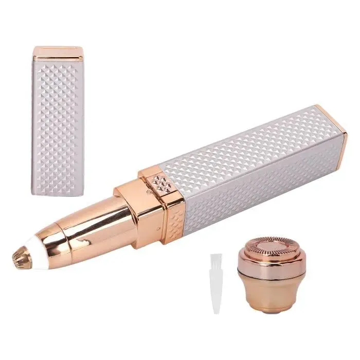 Garosa Épilateur visage 2-en-1 — tondeuse électrique sourcils & lèvres pour femmes
