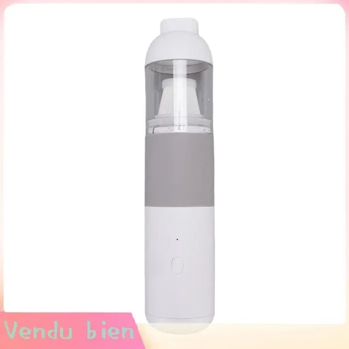 Garosa mini aspirateur automatique portable Aspirateur à main sans fil Portable Mini aspirateur sport outillage Blanc Blanc Gris
