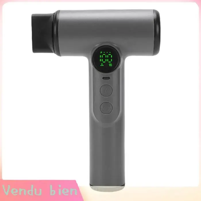 Garosa sèche-cheveux rechargeable Sèche-Cheveux Sans Fil Rapide Pour Voyage En Dortoir informatique pack Prise UE