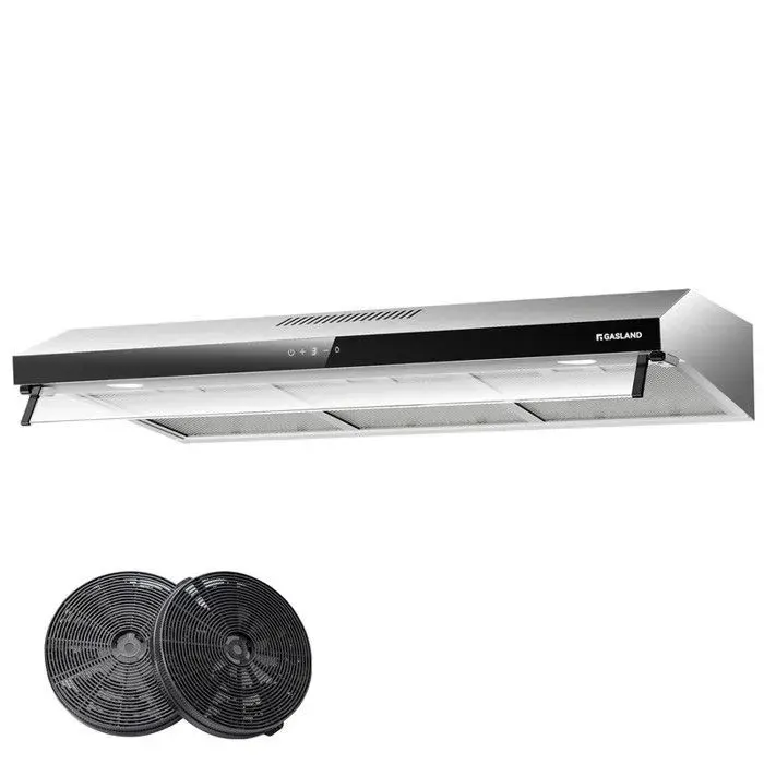 GASLAND Hotte aspirante UC90SS 90cm inox slim 361m³/h murale sous meuble