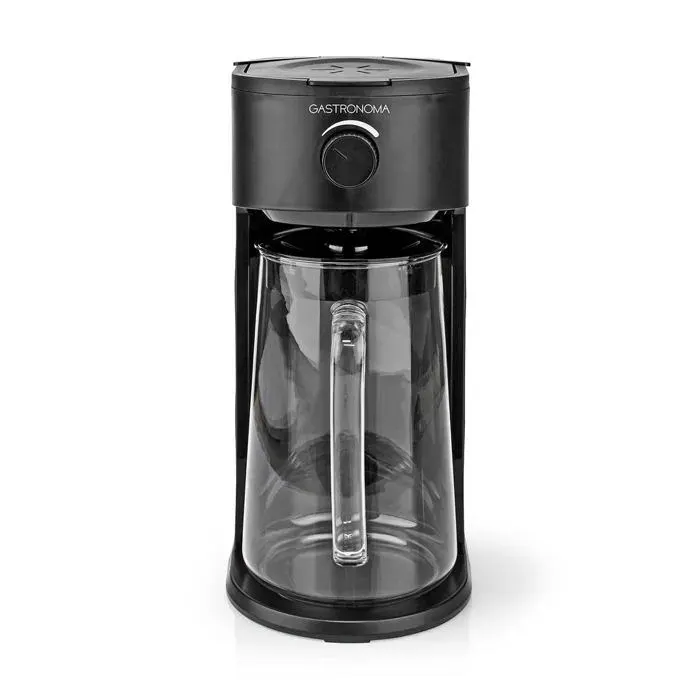 Gastronoma 18100004 - Machine à café et thé glacés - 25 l - Jusqu’à 6 tasses - Noir