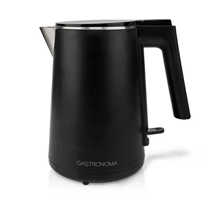 Gastronoma 18130004 - Bouilloire électrique - 10 l - 1200 W - Double paroi - Noir mat
