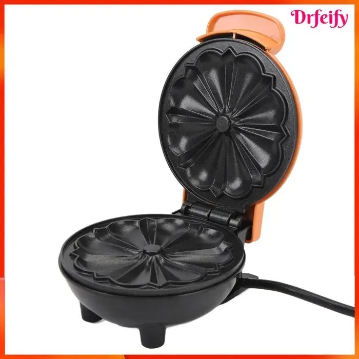 Gaufrier - AKOZON - Mini - ABS - Revêtement antiadhésif alimentaire - 350W