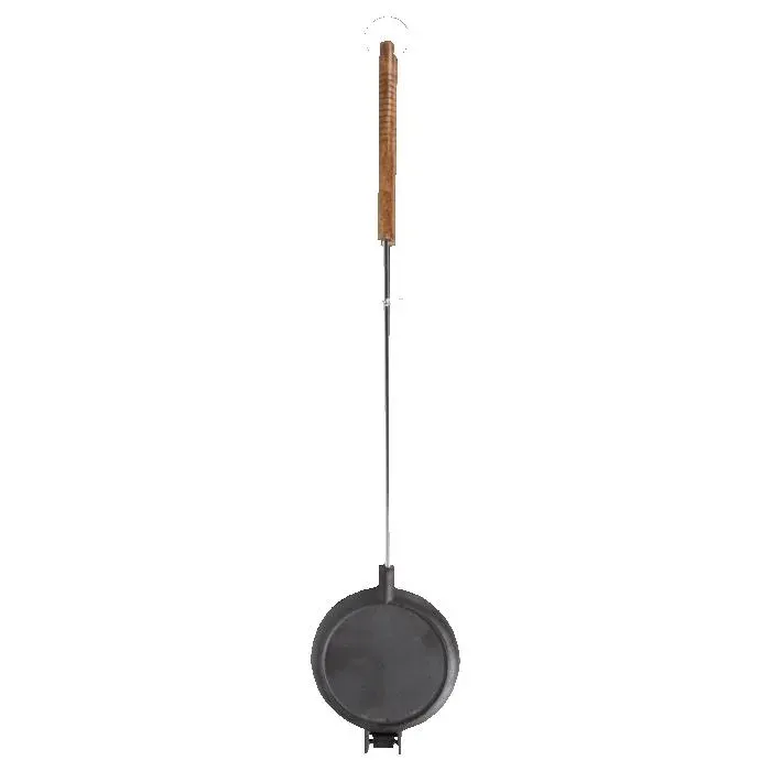 Gaufrier en fonte - L 53 x l 175 x H 82 cm - Noir