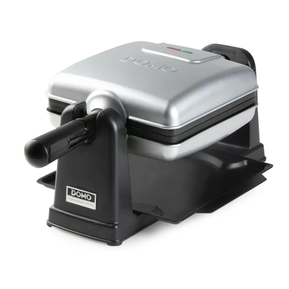 Gaufrier et croque-monsieur DOMO DO9272W — coloris Noir et silver
