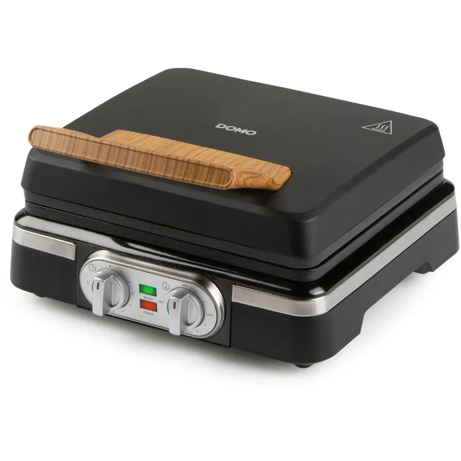 Gaufrier et croque-monsieur DOMO DO9281W — coloris Noir