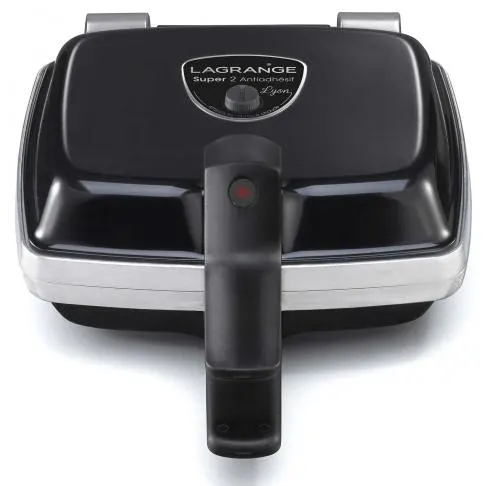 Gaufrier et croque-monsieur LAGRANGE 039624 — coloris Noir