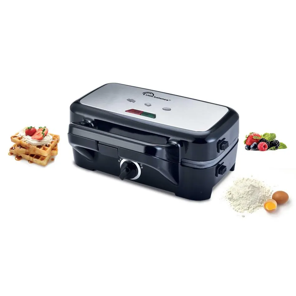 Gaufrier et croque-monsieur LITTLE BALANCE 8368 — coloris Noir