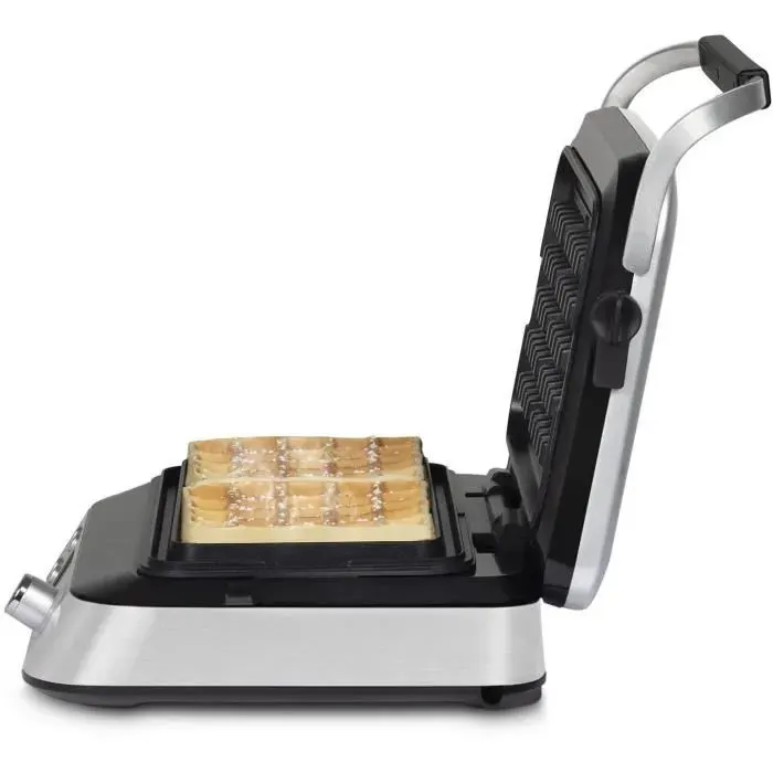 Gaufrier HKOENIG - GFX800 - Surface de Cuisson 12x125 - 5 programmes de cuisson - Revêtement anti-adhésif - 1600W