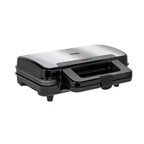 Gaufrier - Teesa - TSA3225 - Noir - Gaufres croustillantes - Petit électroménager — coloris Noire