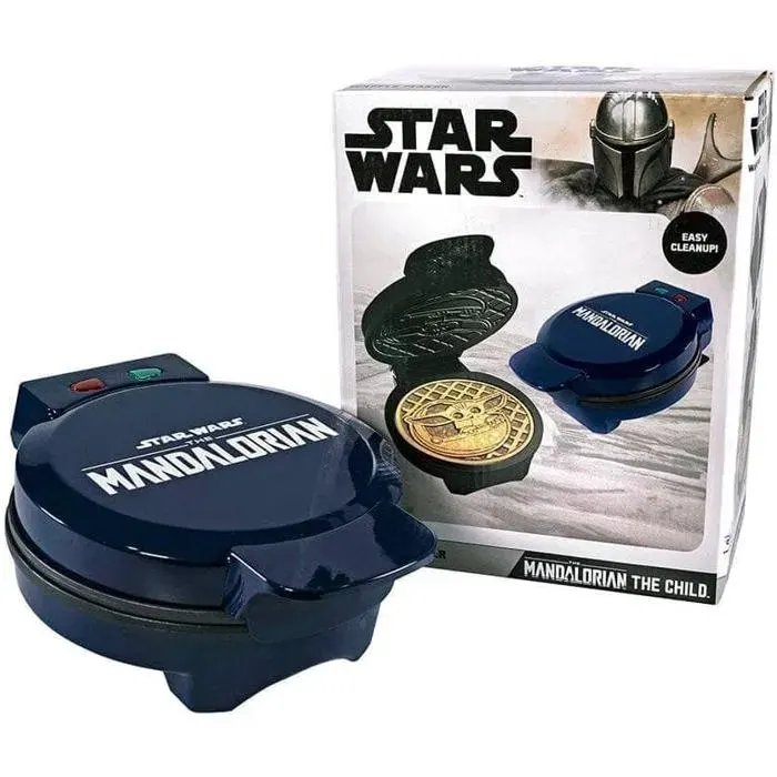 Gaufrier - UNCANNY BRANDS - The Mandalorian - Baby Yoda - 1200 Watt - Antiadhésif