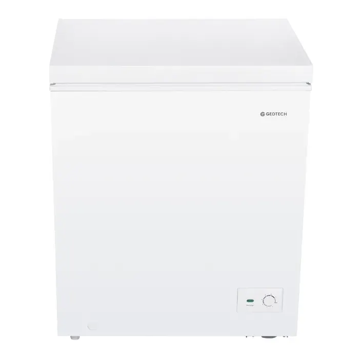 GEDTECH Congélateur coffre 150L GCO150L - Pose Libre - Grande capacité de stockage - Silencieux - Blanc