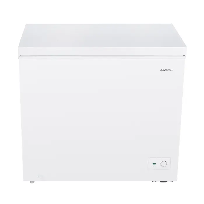 GEDTECH Congélateur coffre 200L GCO200L - Pose Libre - Grande capacité de stockage - Silencieux - Blanc