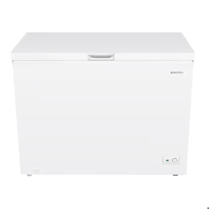 GEDTECH Congélateur coffre 300L GCO300L - Pose Libre - Grande capacité de stockage - Silencieux - Blanc