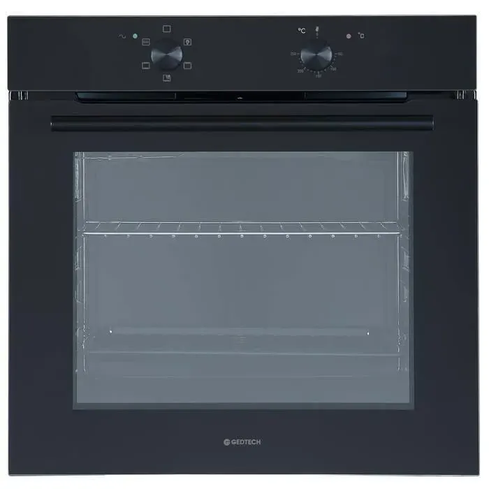 GEDTECH Four encastrable multifonctions GFO76BL - Noir - 76L - Grill - Fonctions vapeur