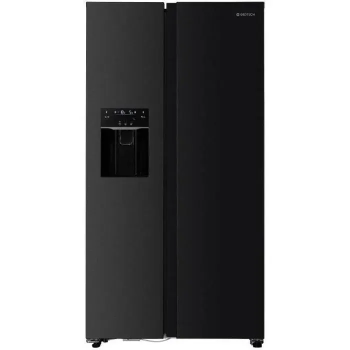 GEDTECH Réfrigérateur Américain GSBSA513DX Side by Side 513L - Distributeur deau et machine à glaçons automatique