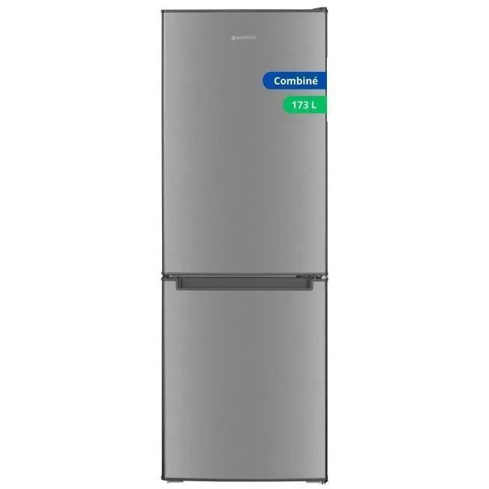 GEDTECH Réfrigérateur combiné congélateur bas 173L GCB173SL - Hauteur 143cm