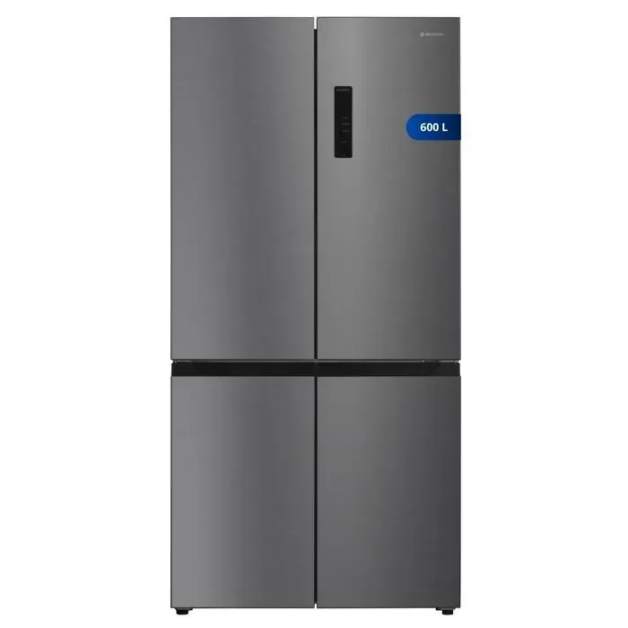 GEDTECH Réfrigérateur Multiportes GMP600IX 600L ( 429L + 171L ) - No Frost - Couleur inox