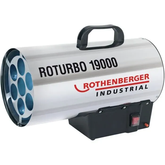 Générateur dair chaud - ROTHENBERGER - Roturbo 19000 - 185 kW - Bas - Gris