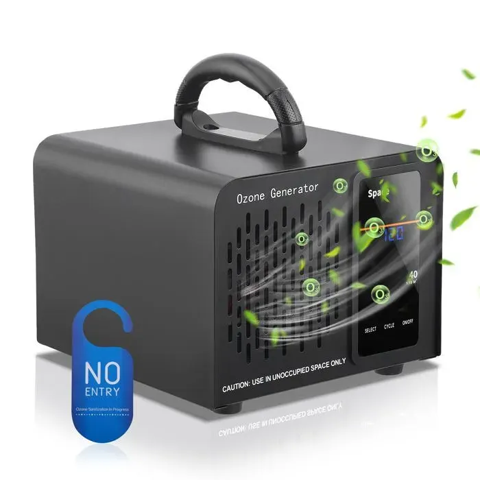 Générateur dOzone Domestique 60000 mg/h Générateur dOzone Purificateur dAir Machine à Ozone pour Bureau Maison Voiture