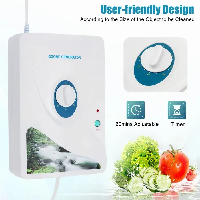 Générateur dozone Ozonateur 600 mg/h220 V Générateur dozone Purificateur dairStérilisateur deau Générateur dozone