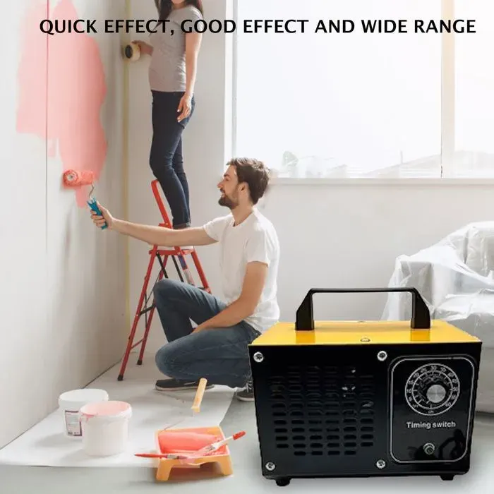 Générateur dozone pour voiture salon cuisine sous-sol facile à utiliser purificateur dair pour intérieur conteneur à ordures