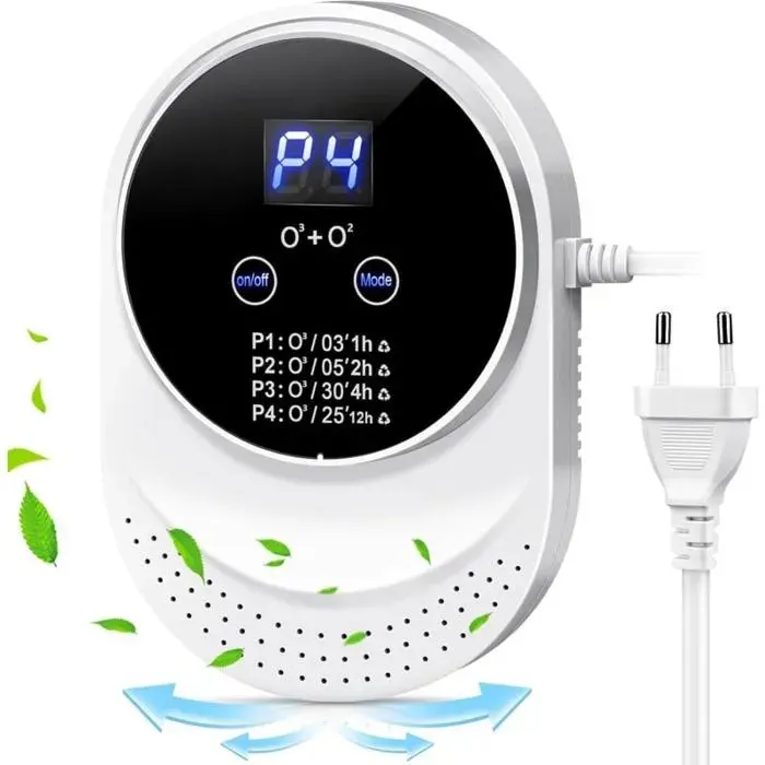 Générateur ozone purificateur air - ioniseur négatif stérilisation odeurs Label