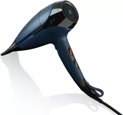 Ghd - Sèche Cheveux Professionnel Helios Bleu Marine : Technologie Aeroprecis Et Moteur Brushless Pour Un Séchage Rapide