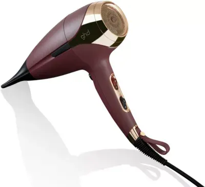 Ghd - Sèche Cheveux Professionnel Helios Prune : Séchage Rapide Et Précis Avec 30% De Brillance En Plus