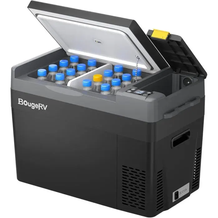 Glacière compression 29 L -22°C à 10°C 12/24V & 220V frigo voiture camping voyage