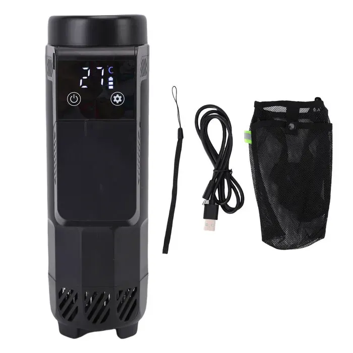 Glacière de voyage USB - ULISEM - Affichage numérique - Imperméable - Refroidissement 0°C à 18°C - Alimentation USB