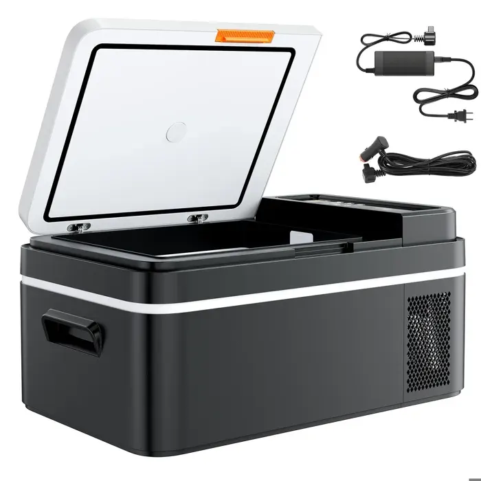 Glacière Électrique à Compression 20 L-Duoku-Contrôle via Application-Réfrigérateur Portable 12/24 V DC et 100-240 V AC
