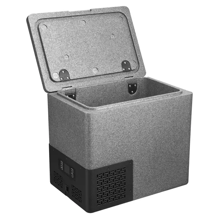 Glacière Électrique Portable 12/24 V CC 20 L-Duoku-Réfrigérateur Léger en EPP pour Camping Voyage Plage et Pêche Mini Frigo