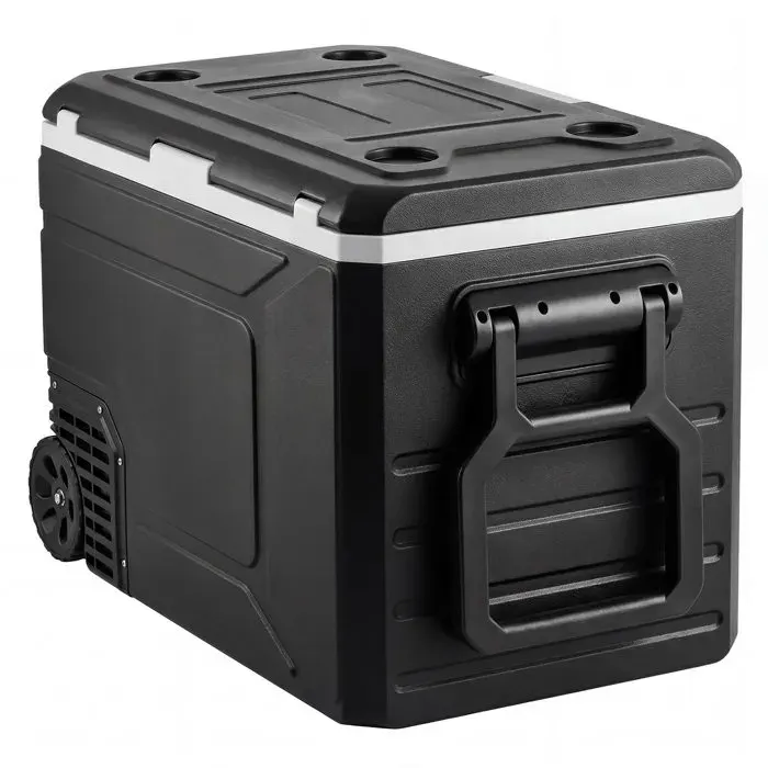 Glacière électrique portable-Duoku-pour voiture et maison réfrigérateur 78 L compatible 12 V/24 V CC et 100-240 V CA