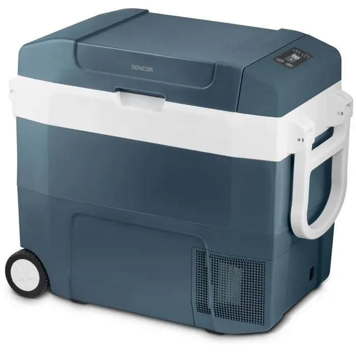 Glacière - SENCOR SCM 5501BL - 55 L - AC/DC - Air Chaud/ Froid - Prise secteur (100–240 V) - Allume-cigare 12 V