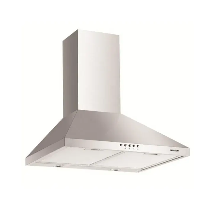 Glem Gas Hotte décorative murale 60cm 569m3/h inox - GHP650SS