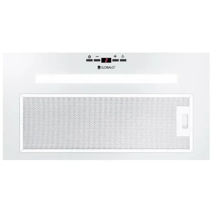 GLOBALO Hotte encastrable cuisine ventilateur plat filtre à graisse hotte encastrable avec éclairage Largeur