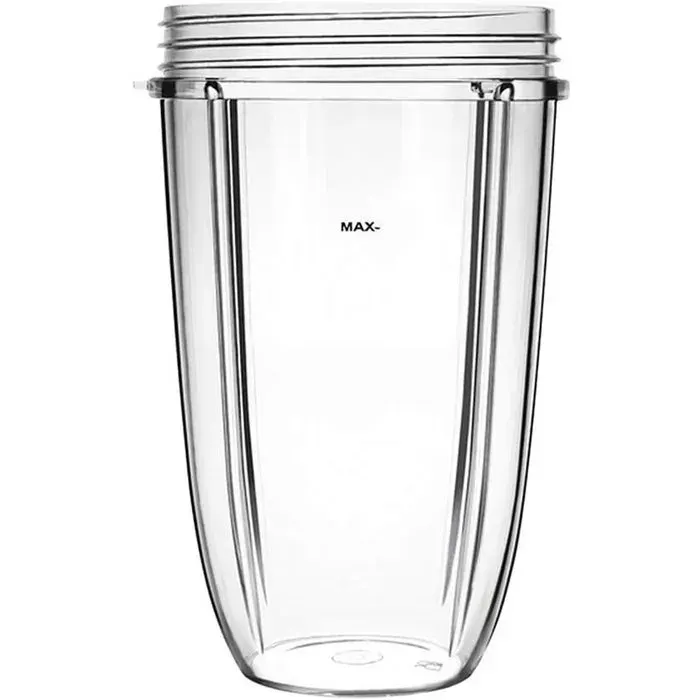 Gobelets pour extracteur de jus - Compatibles avec les extracteurs de jus NutriBullet 600 W et 900 W - Gobelet de 950 ml (32 oz) - A