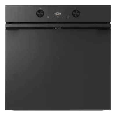Gorenje - Four Encastrable Bop6737e05epmb - Pyrolyse - Chaleur Pulsée - Porte Froide - Rails Télescopiques - Noir Mat