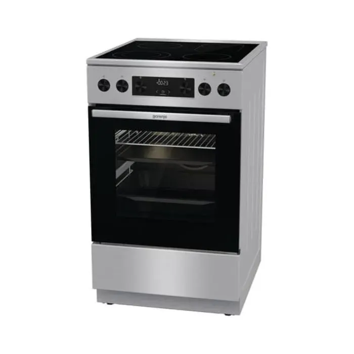 Gorenje GECS5C70XPA Cuisinière avec plan de cuisson en vitrocéramique