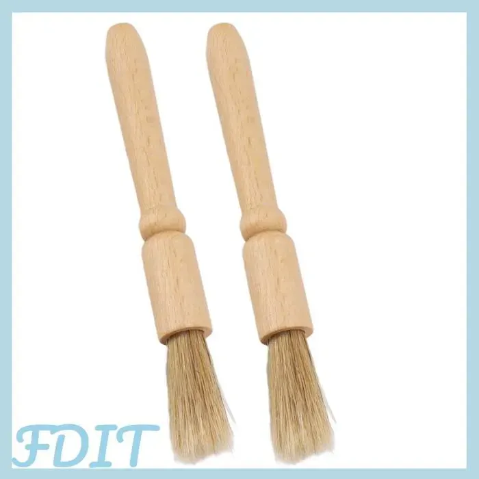 GOTOTOP brosse pour moulin à café Brosse de Nettoyage pour Moulin à café Outil en Bois de qualité electromenager cafetiere