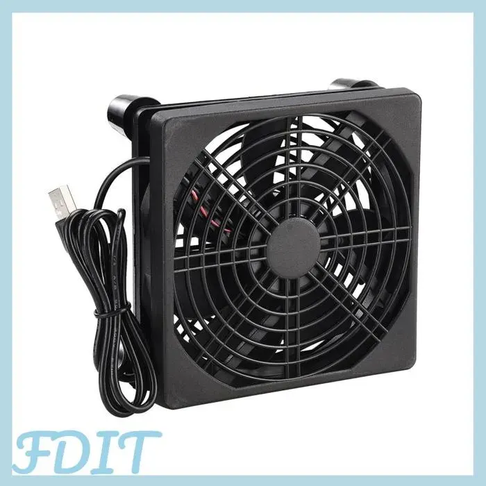 GOTOTOP Ventilateur de routeur Ventilateur de refroidissement de routeur USB adapté au décodeur AC88U R7000 electromenager fait