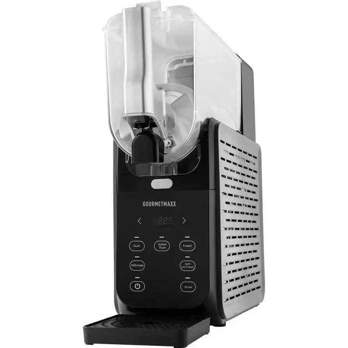 GourmetMaxx GOURMETmaxx Slushy Ice Maker 200W schwarz/grau Machine à granité 2.8 l
