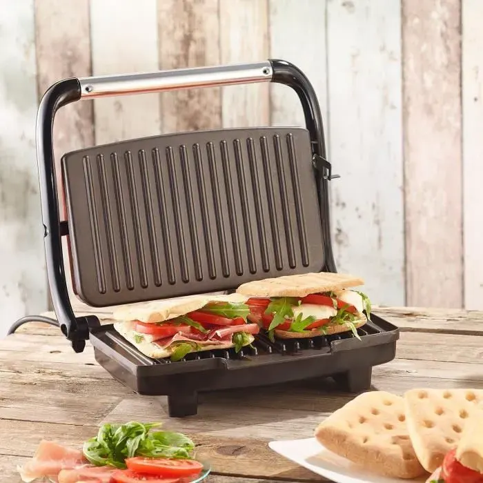 Gril 1000 W avec revêtement antiadhésif