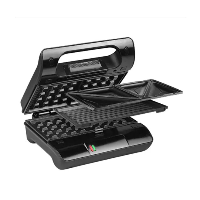 Gril à croque-monsieur compact Pro 800W - Princess - 3 jeux de plaques interchangeables
