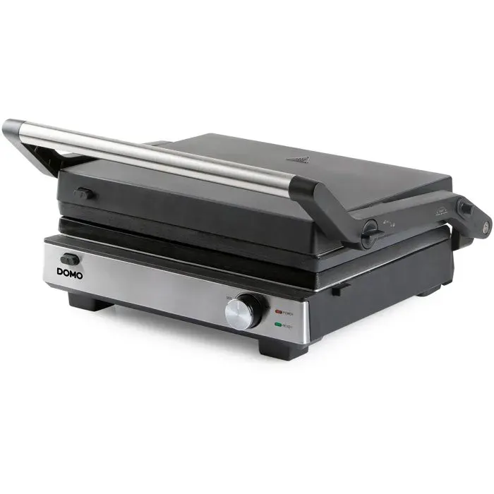 Gril de contact multifonction 2 en 1 - DOMO - DO9287G - Gril et gaufrier - Plaques amovibles - 1800 W