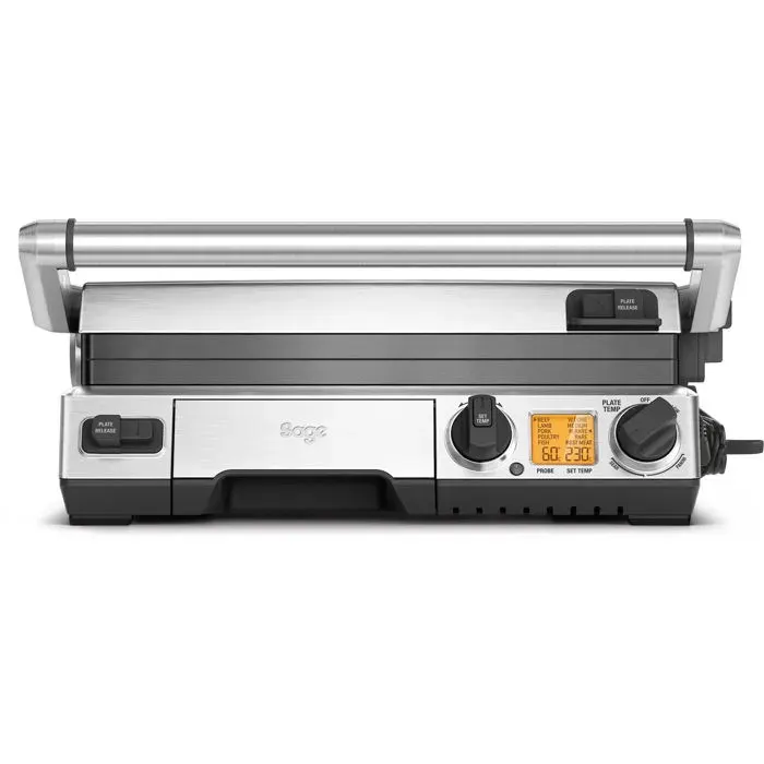 Gril de contact - SAGE - BGR840 SMART - 2400 W - Surface 884 cm2 - Antiadhésif