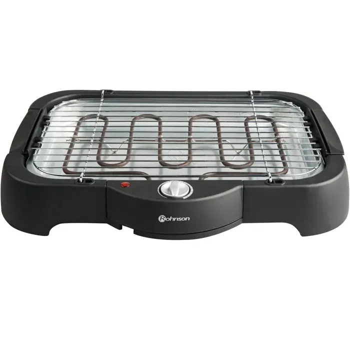 Gril électrique - ROHNSON - R-256 - 2000 W - Portable - Surface 415x24 cm