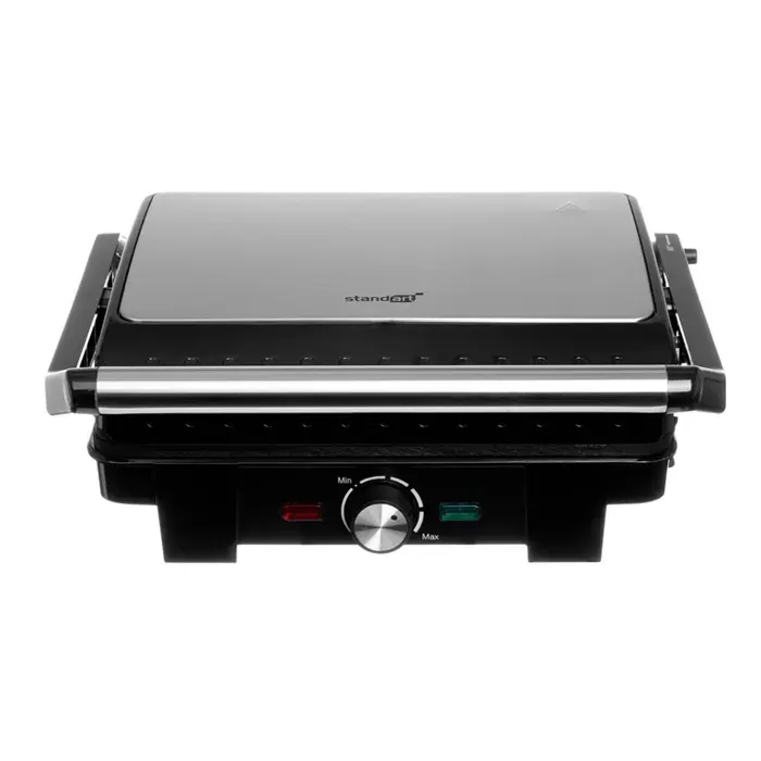 Gril électrique - Standart - ZM-902B - 2200 W - Surface de cuisson 29x24 cm - Avec couvercle